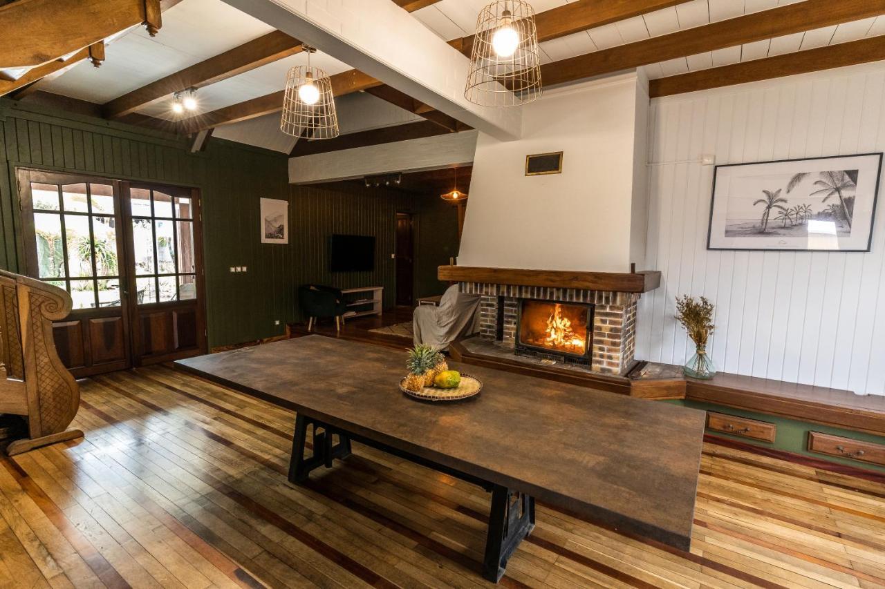 Magnifique Villa Creole Villa Ti Bout Bois Avec Cheminee Au Tevelave Les Avirons Dış mekan fotoğraf