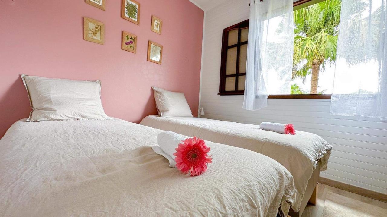 Magnifique Villa Creole Villa Ti Bout Bois Avec Cheminee Au Tevelave Les Avirons Dış mekan fotoğraf