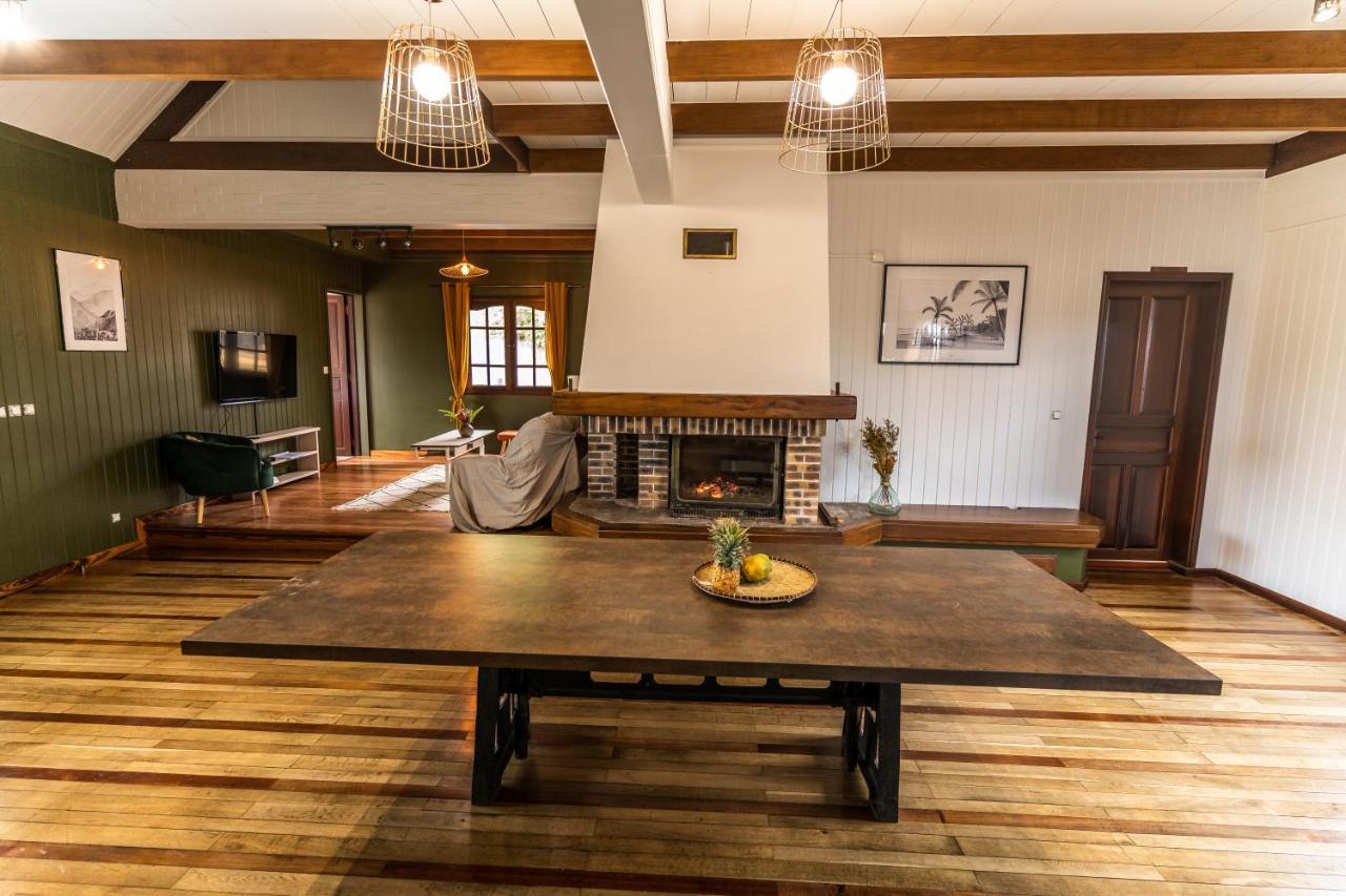 Magnifique Villa Creole Villa Ti Bout Bois Avec Cheminee Au Tevelave Les Avirons Dış mekan fotoğraf